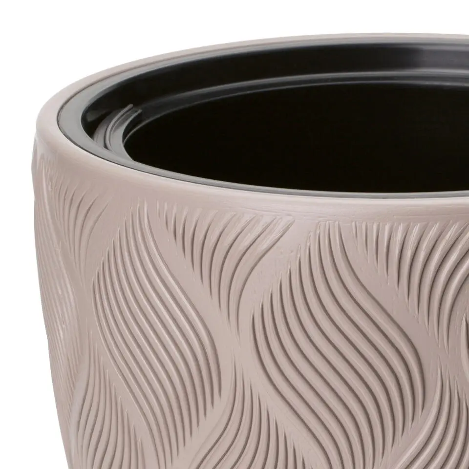 Form Plastic Plantenpot - kunststof - beige - D40 x H42 cm