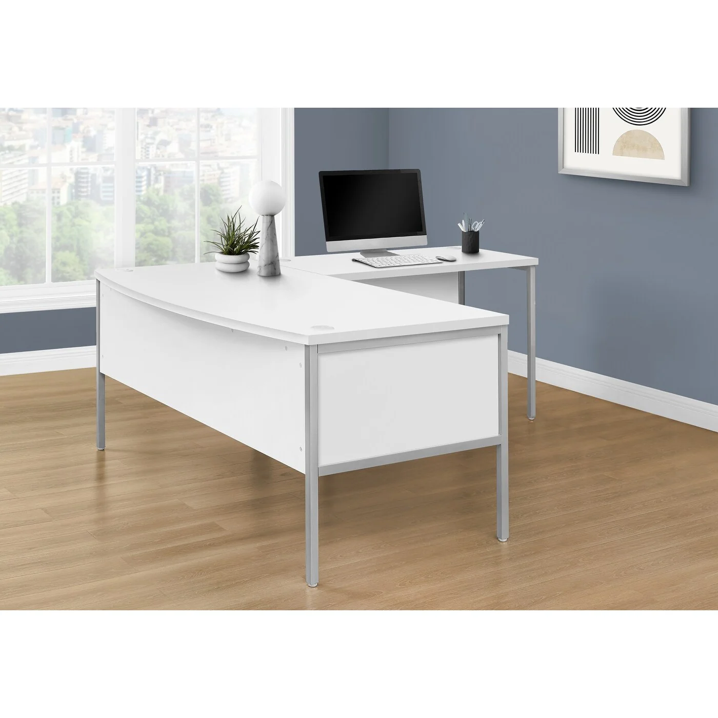 Computer Desk,Work, Home Office, Commercial Grade, Contemporary