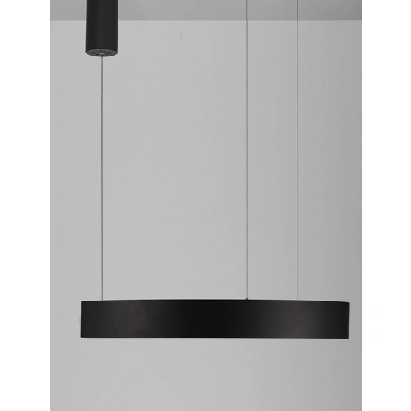 Pendelleuchte »Morbido «, LED, 48 W, Höhe: 200 cm, schwarz
