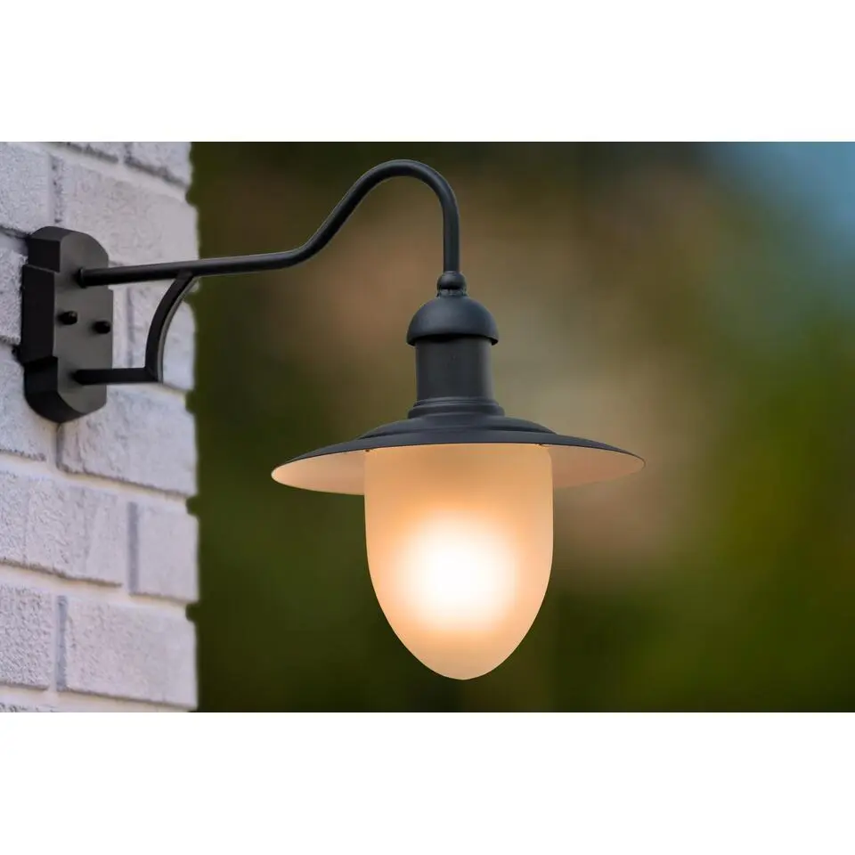 Lucide ARUBA Wandlamp - Zwart