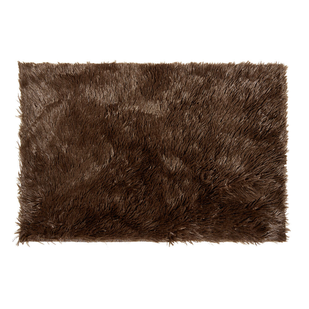 Tapis descente de lit long poil 40x60cm (4 modèles)