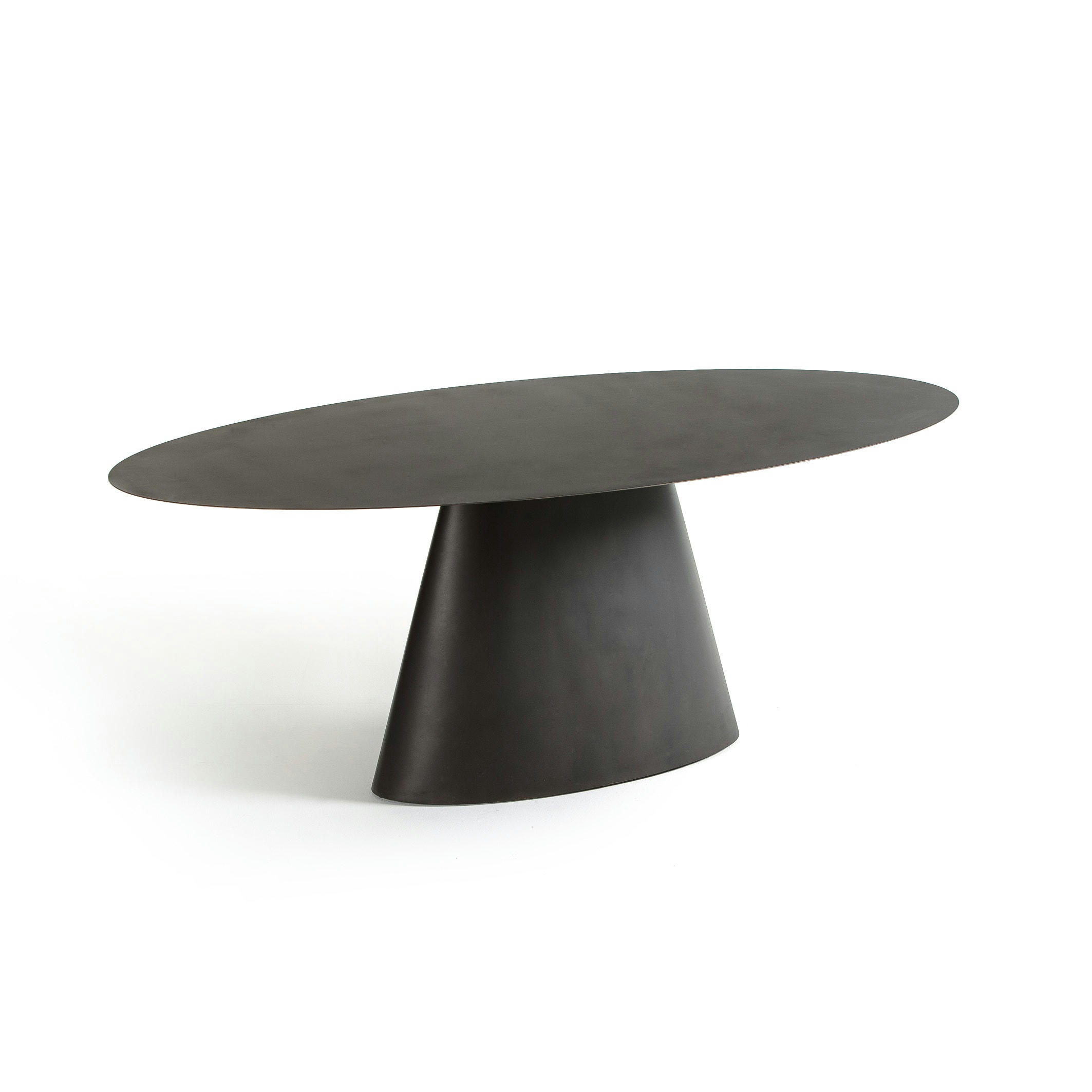 Table de repas forme ellipse Mayra