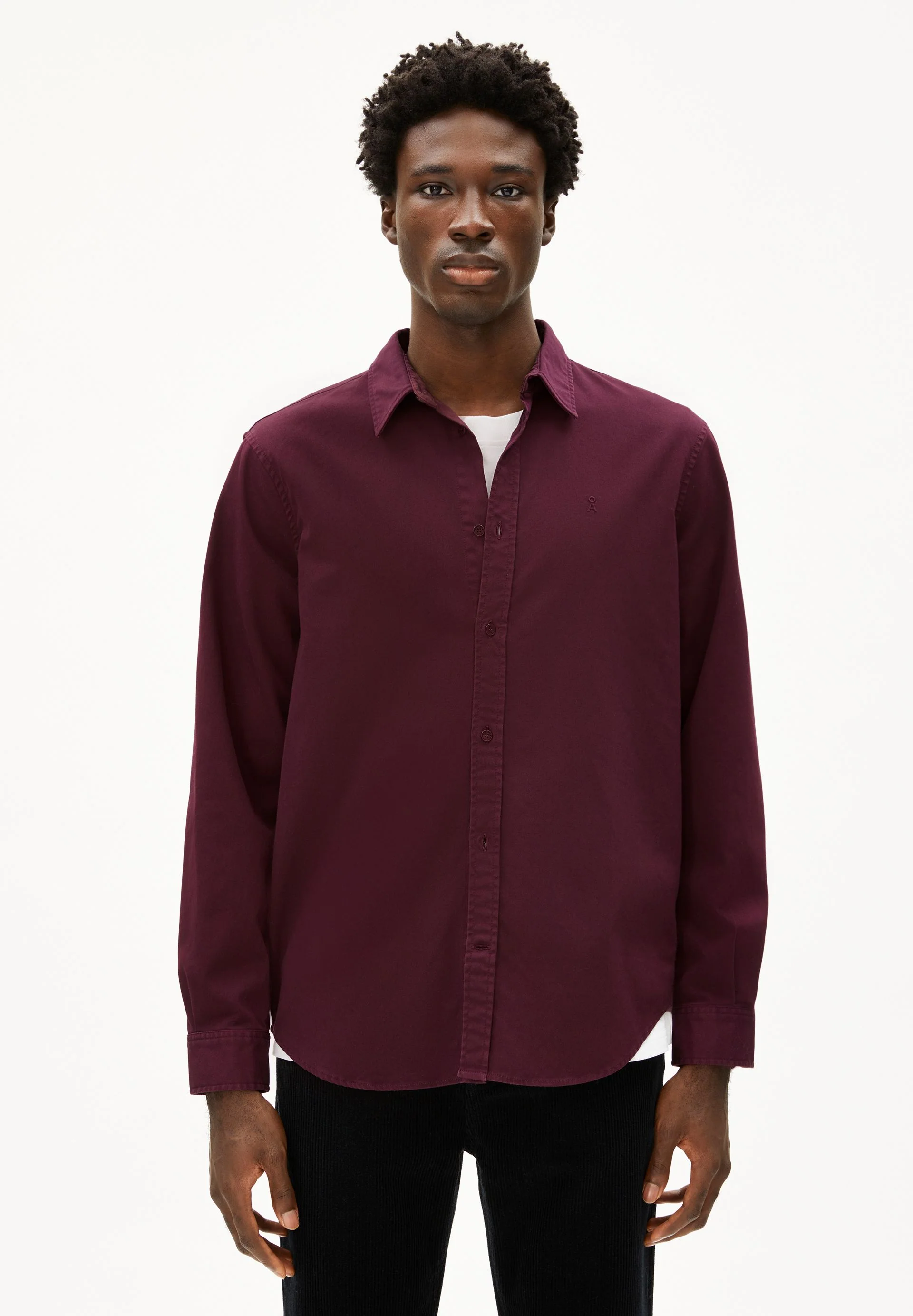 GIAALO GMT DYE LANGARMHEMD