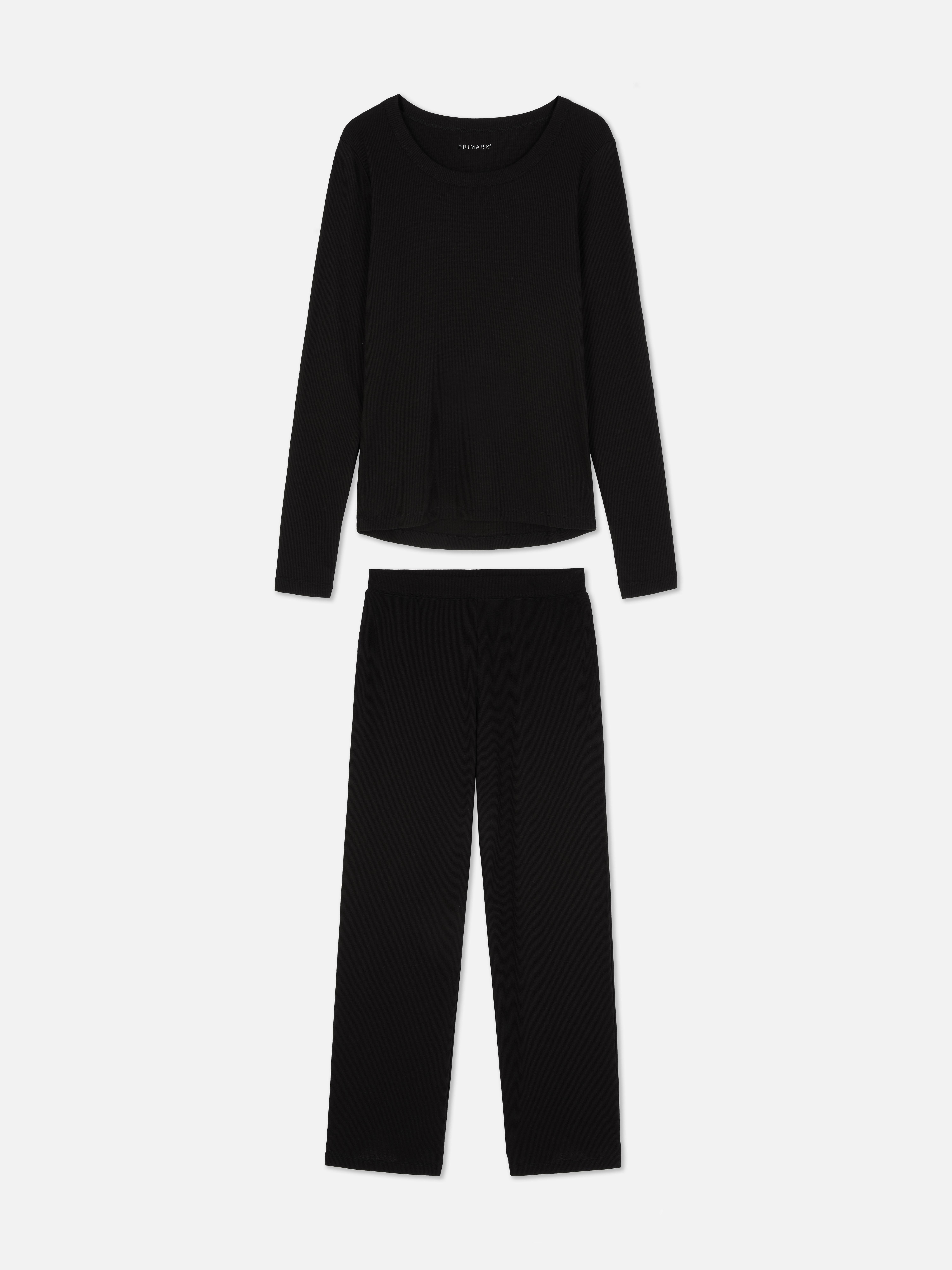 Long Sleeve Top and Sweatpants Pajama Set