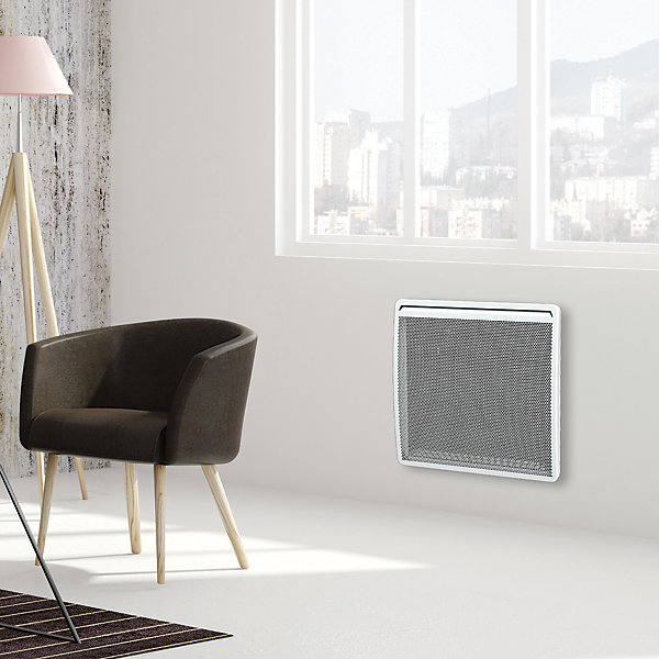 Panneau rayonnant Kiruna 500W horizontal blanc