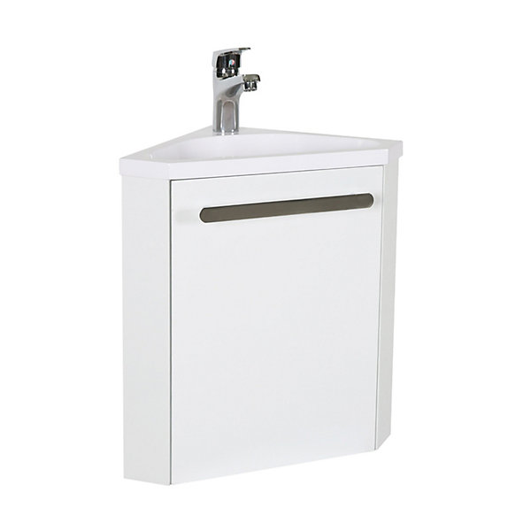 Meuble lave-mains SKINO   robinet chromé