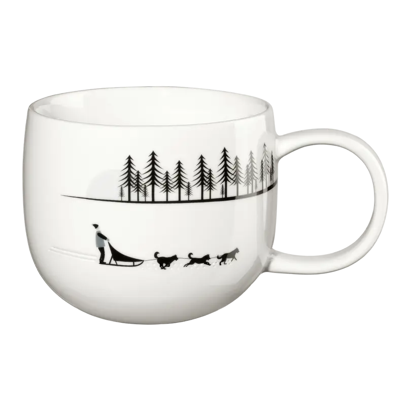Tasse Snow Tracks
