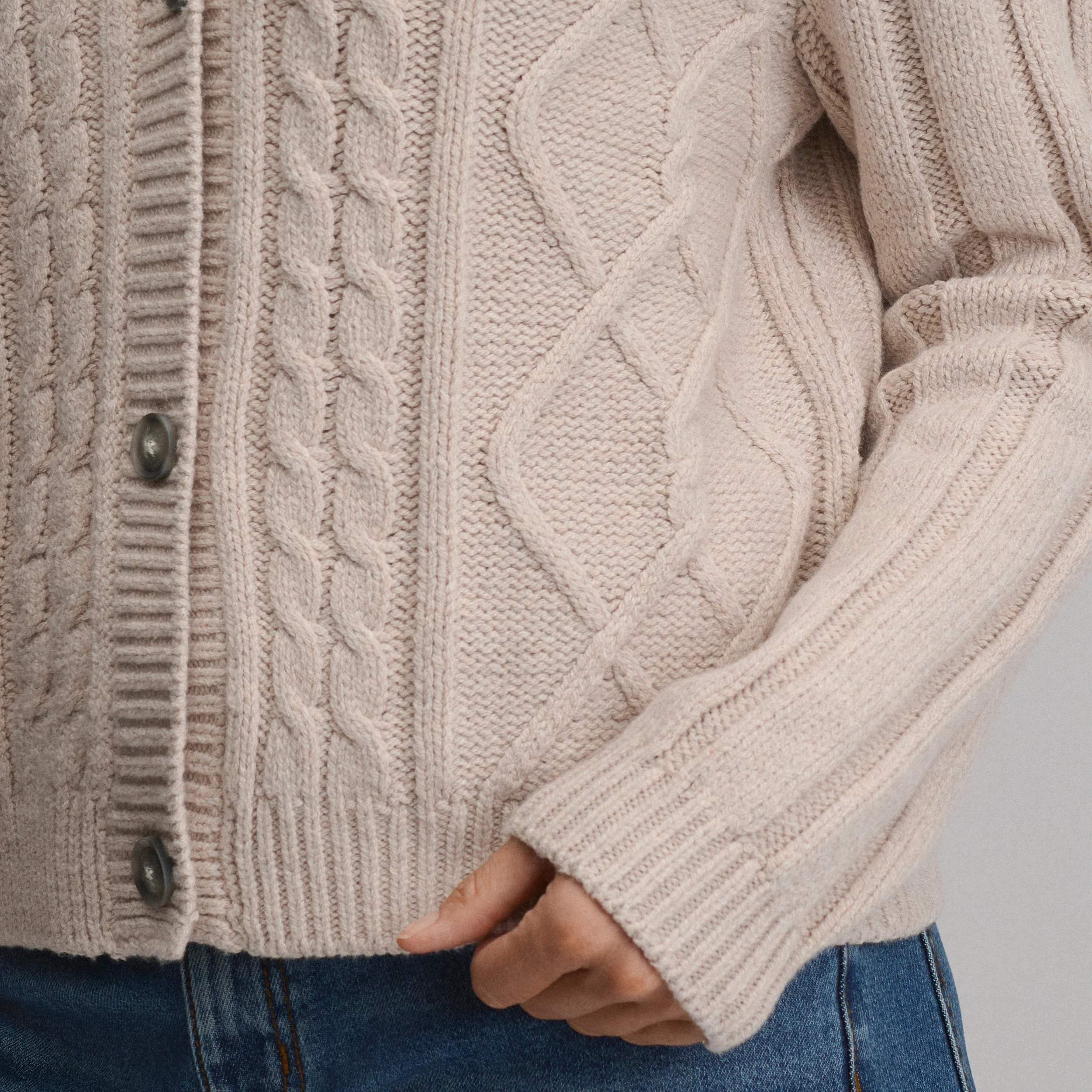 Women's Everloft Cable Cardigan Sweater