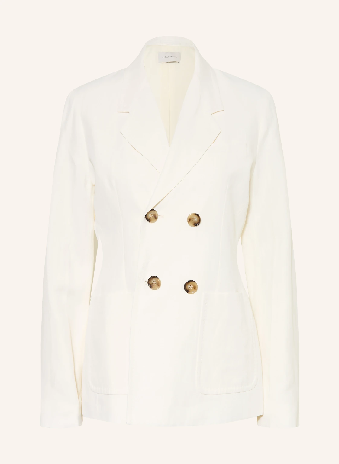 Ami Paris Blazer mit Leinen