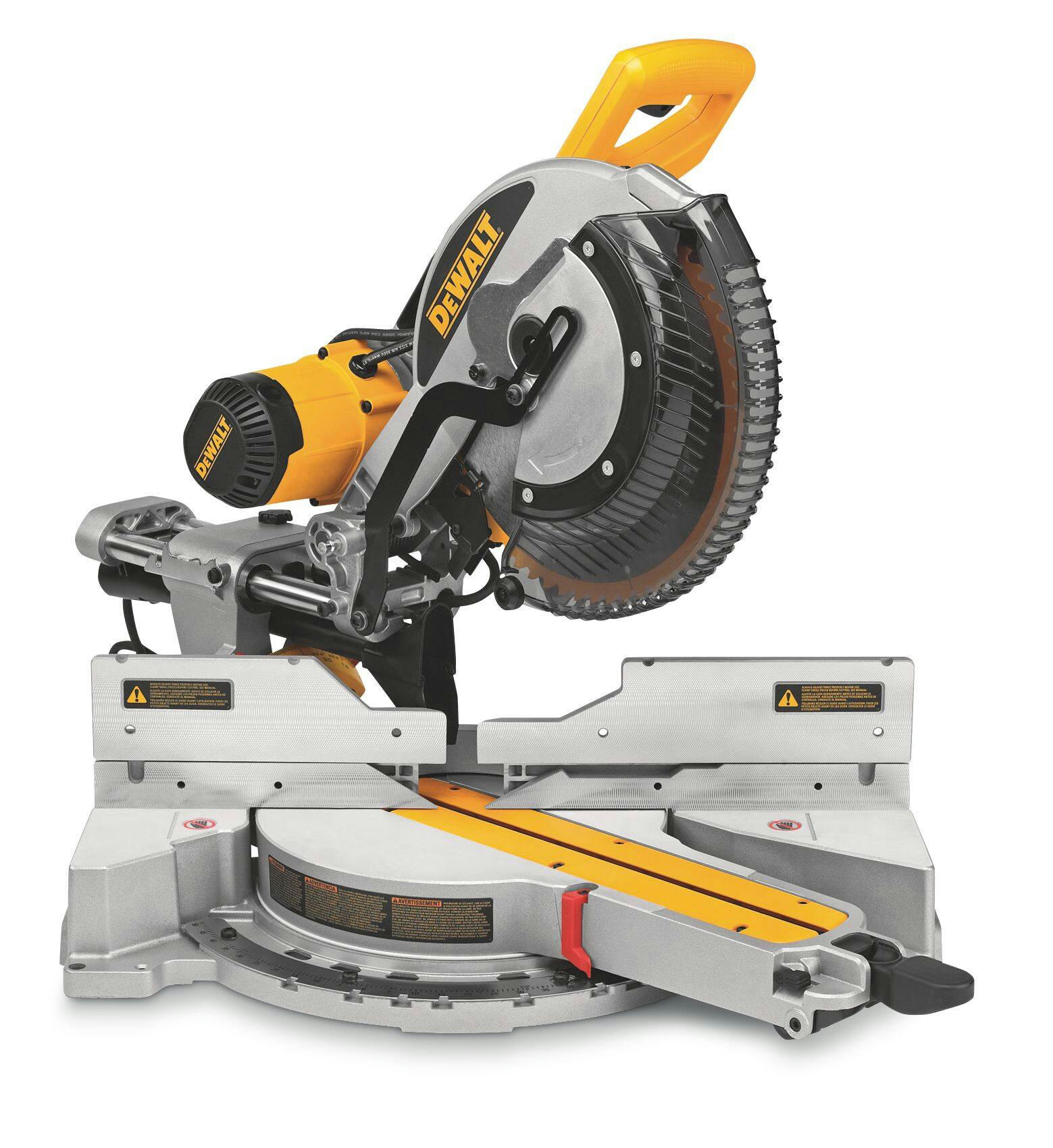 DEWALT DWS780 Dual-Bevel Sliding Mitre Saw , 12-in