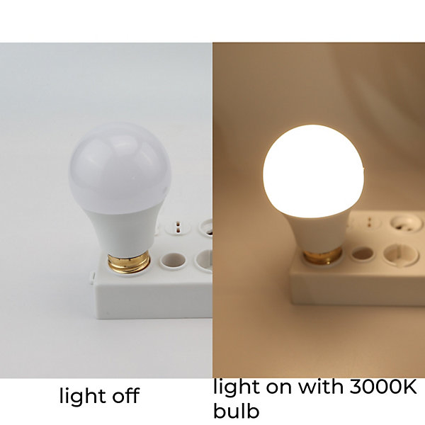 Pack de 10 Ampoules LED OSRAM Chips LED E27 A60 9W IRC90 900 Lumens Eyeconfort Sans Scintillement 3000K Blanc Chaud