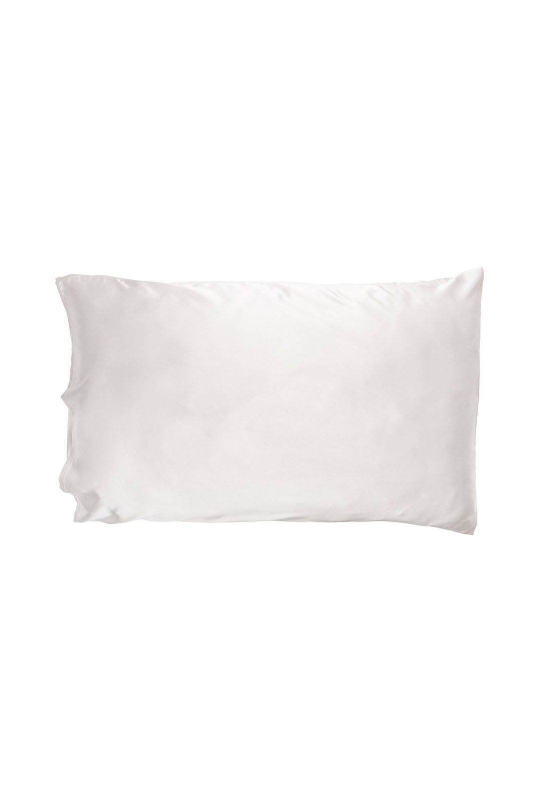 Brushworks Luxe Satin Pillowcase - White