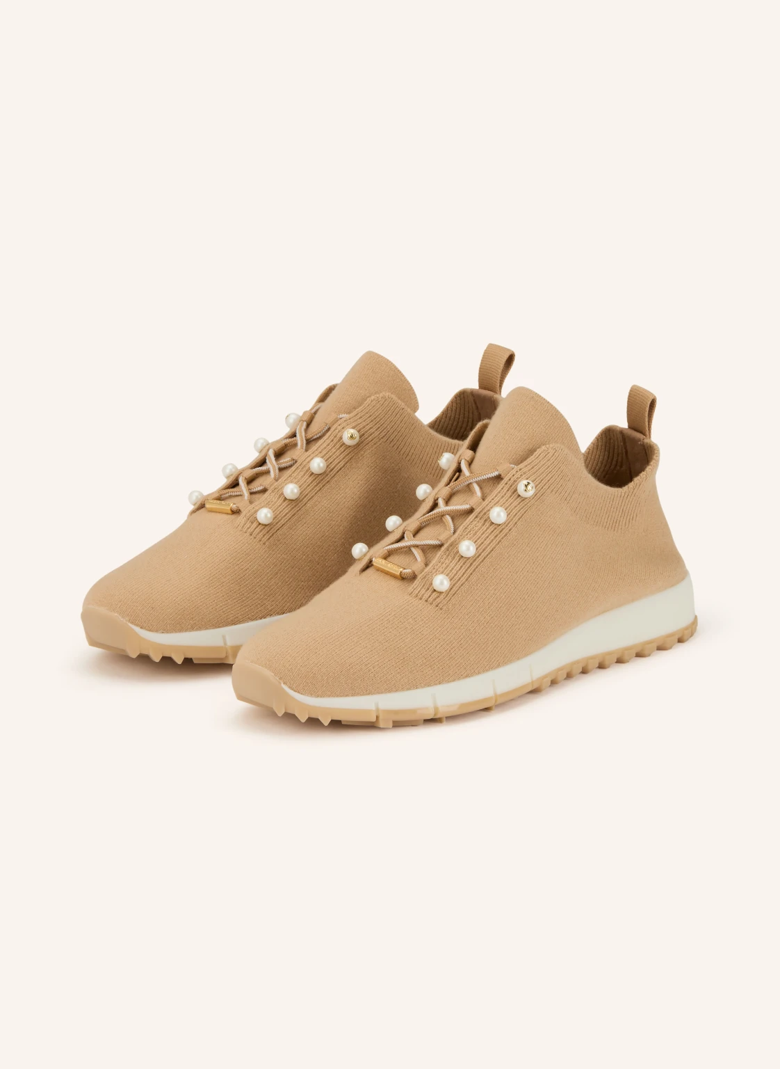JIMMY CHOO Sneaker VELES mit Schmuckperlen