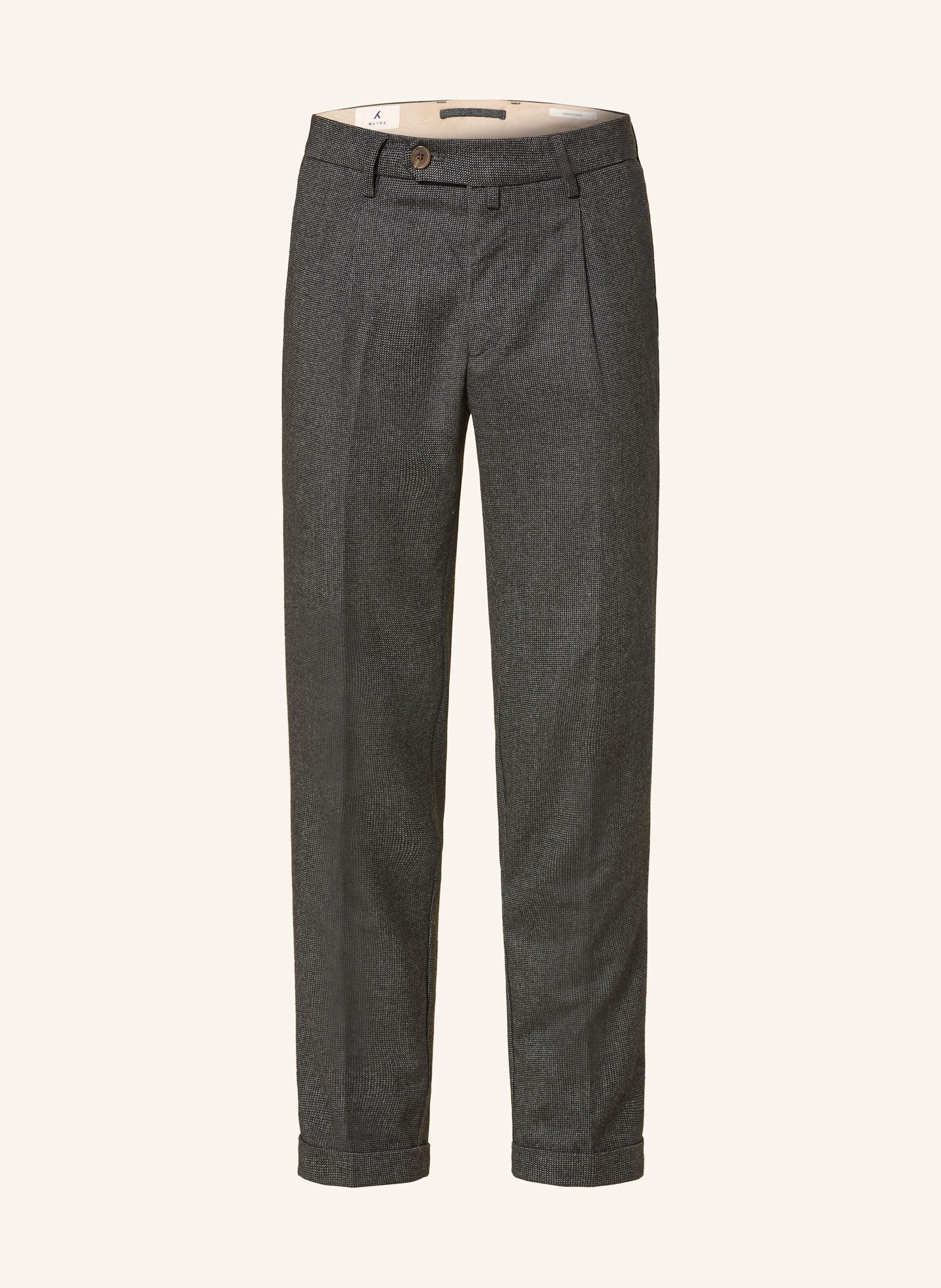 MYTHS Flanellhose Extra Slim Fit