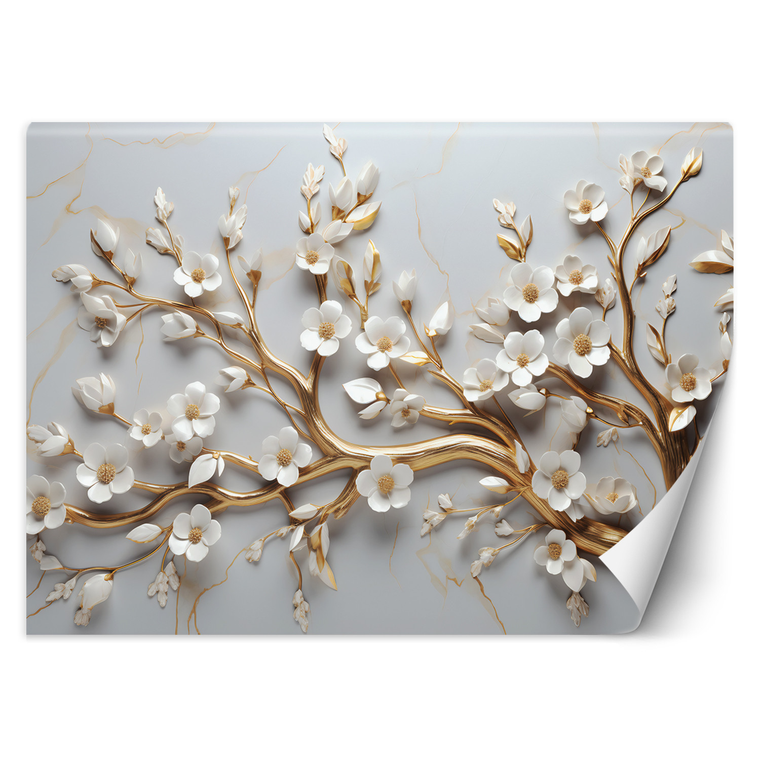 Feeby Fototapeta, Kwiat magnolii glamour 150x105