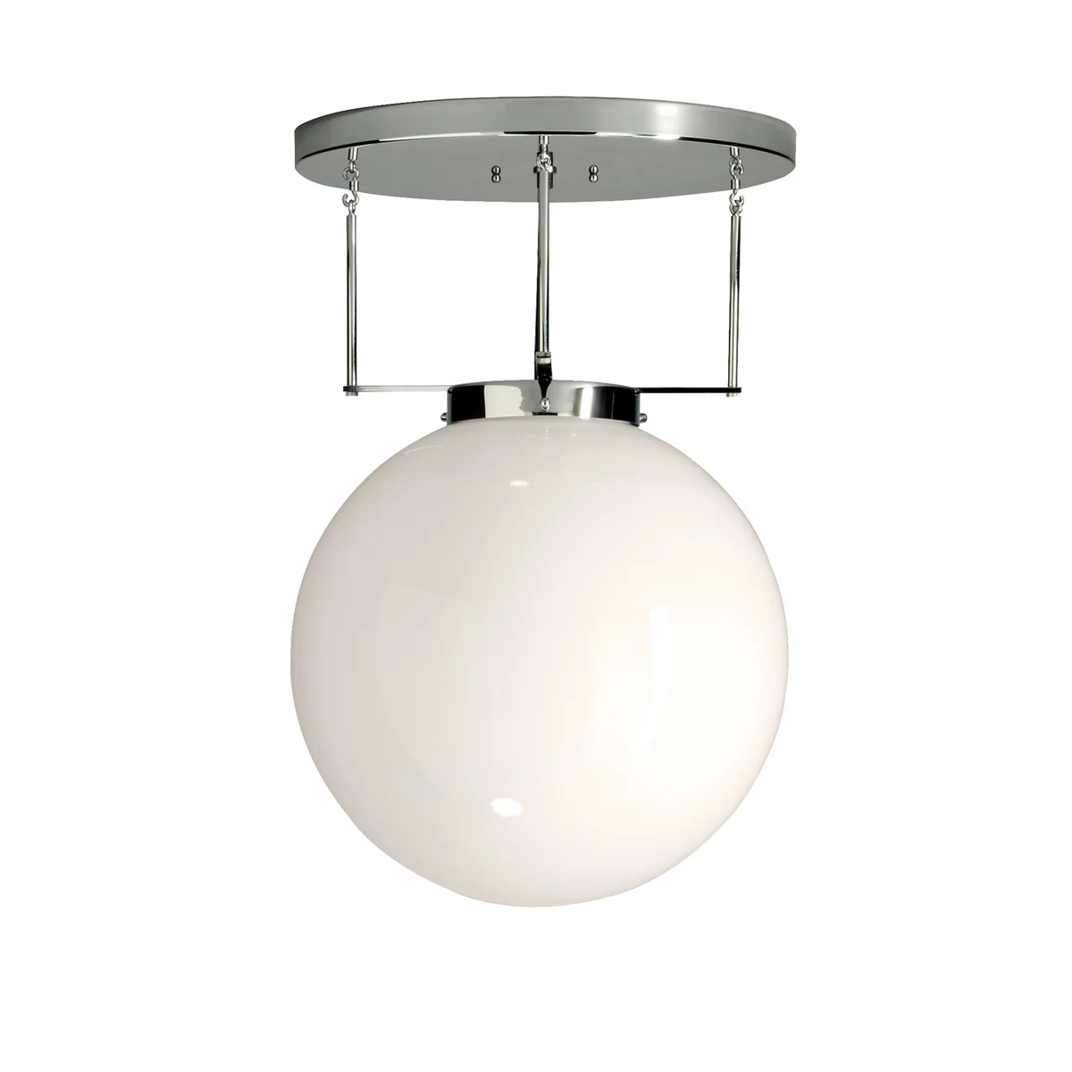 Tecnolumen - DMB26 Deckenleuchte Ø 25 cm, Nickel