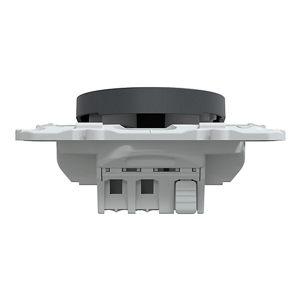 Interrupteur va-et-vient lumineux ou témoin Schneider Electric Ovalis anthracite