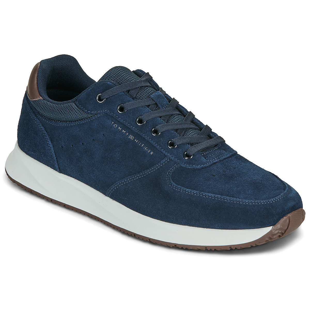 Tommy Hilfiger - NEWPORT SUEDE MIX - Marine