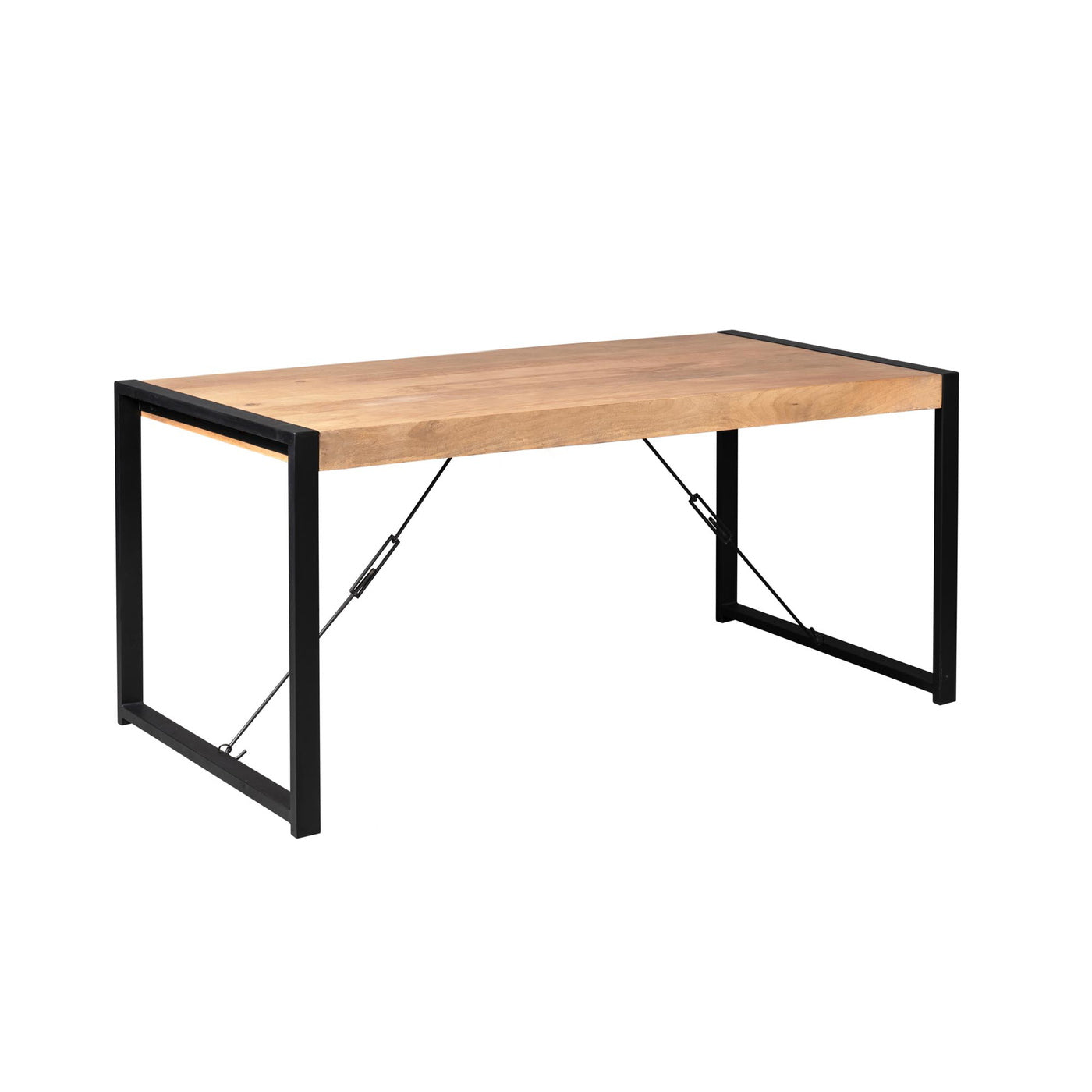 Starfurn Eettafel Britt - Rechthoekig Naturel Hout - 180x90x76cm