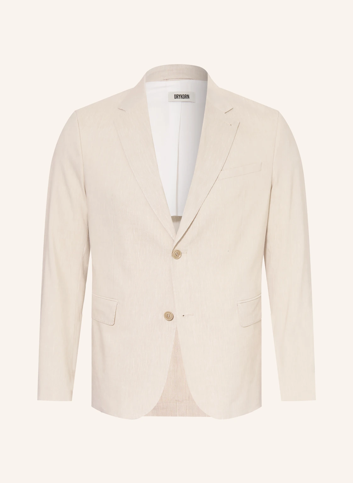 DRYKORN Anzugsakko YAMES Slim Fit mit Leinen