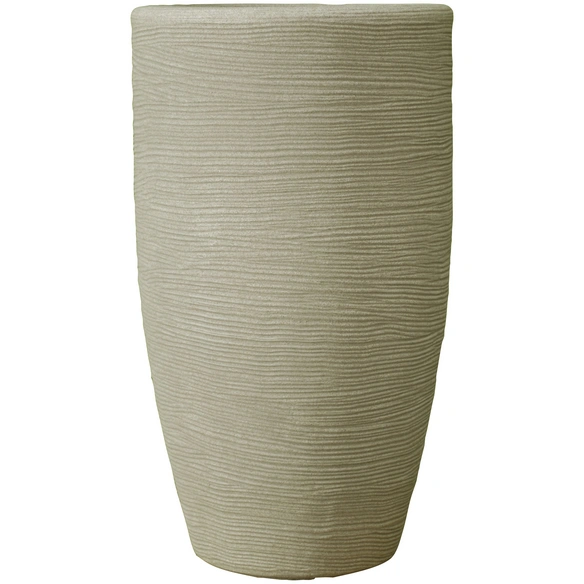 Blumentopf »Shabby«, Breite: 40 cm, beige, Kunststoff