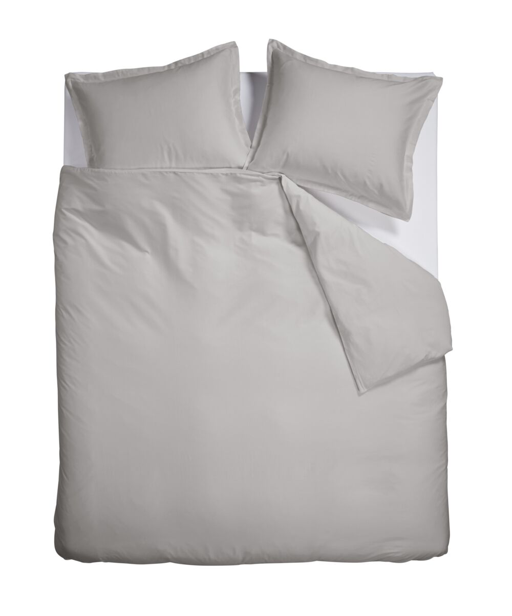 Ambiante Satin Uni - 240 x 200/220 cm - Grijs