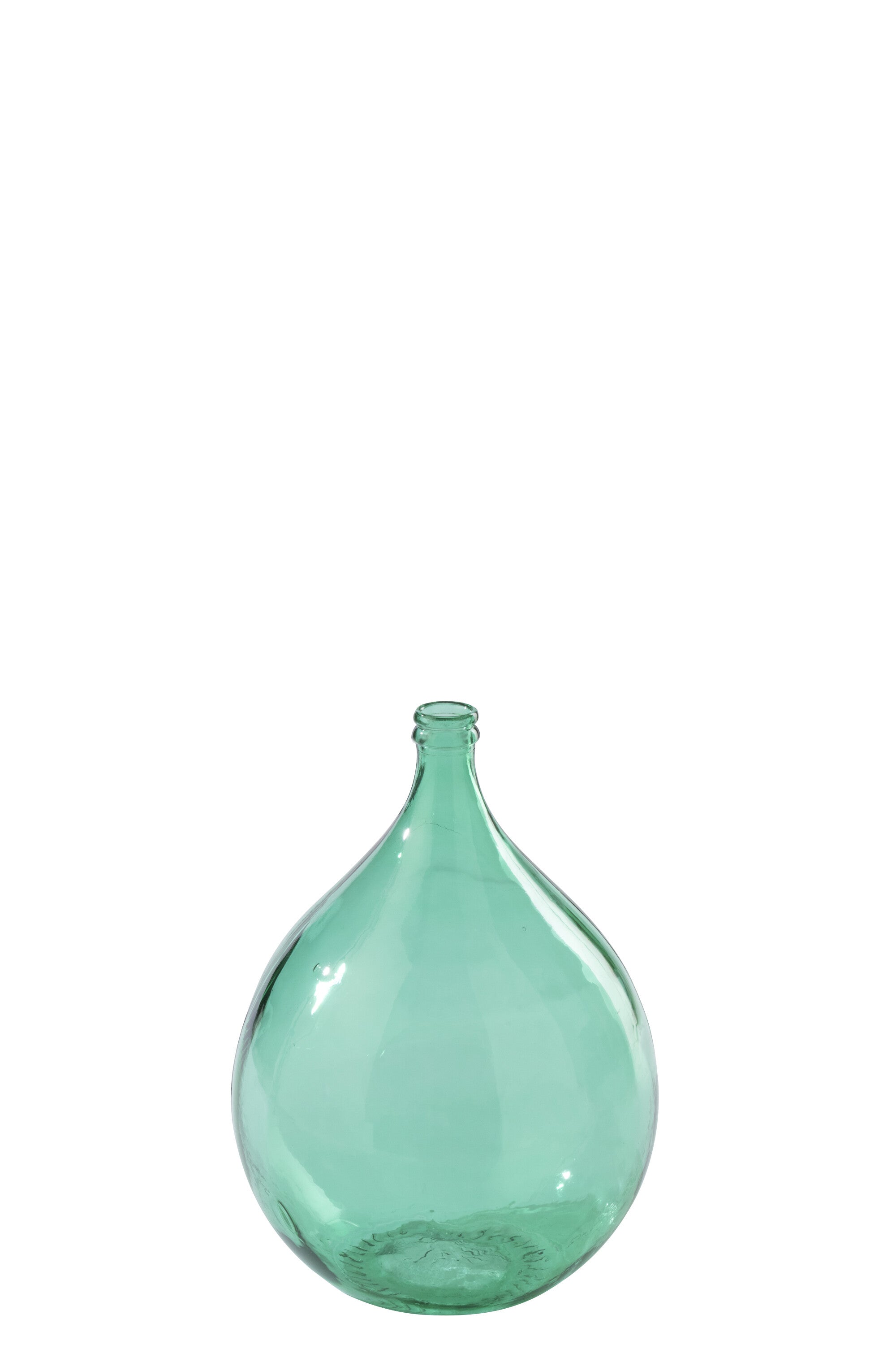 J-Line vaas Lissabon - glas - smaragdgroen