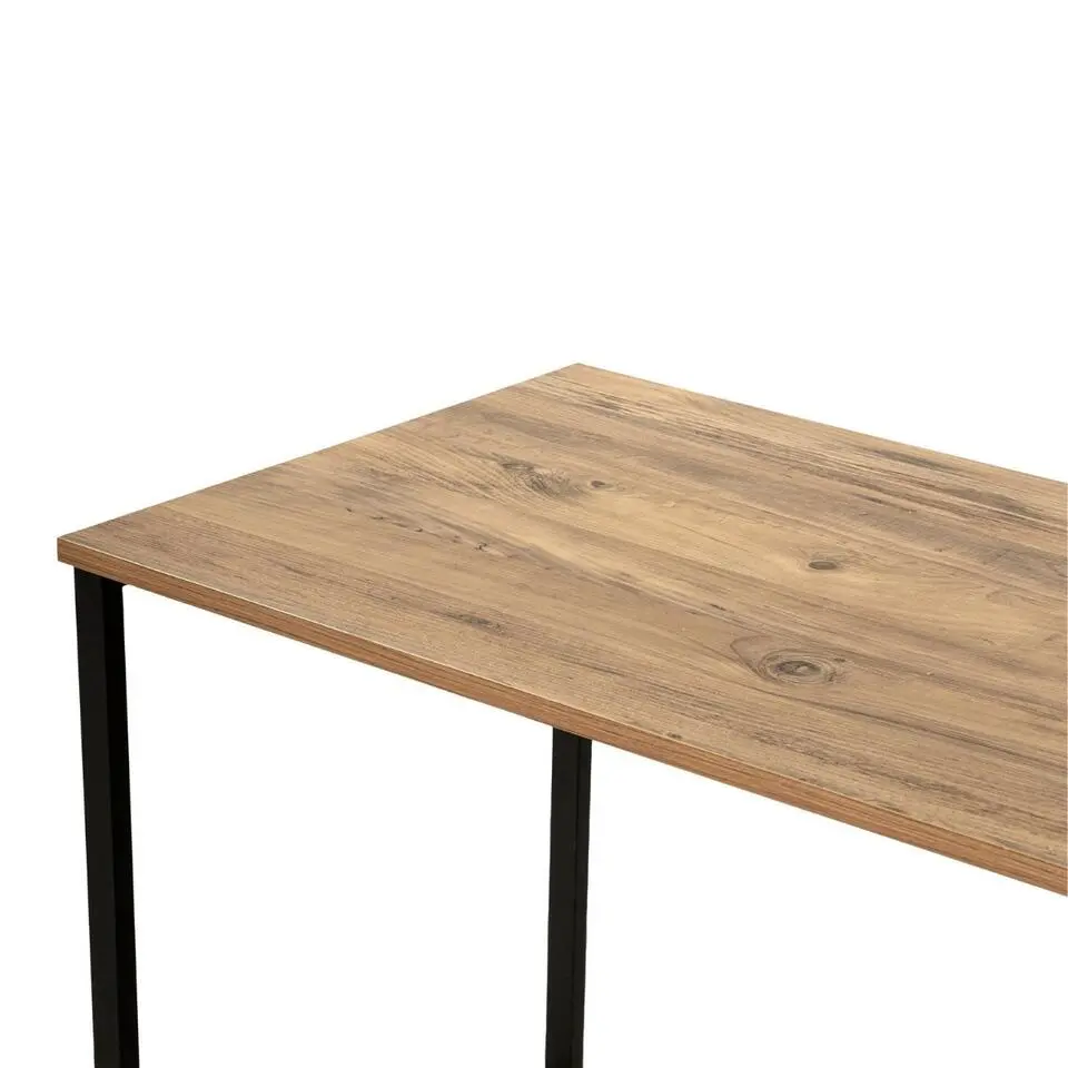 CALICOSY - Dubbel bureau TWIN - Zwart - 74x240x60 cm