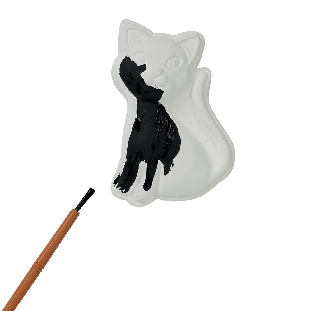 Atelier créatif Halloween figurine plâtre à peindre 2 pièces