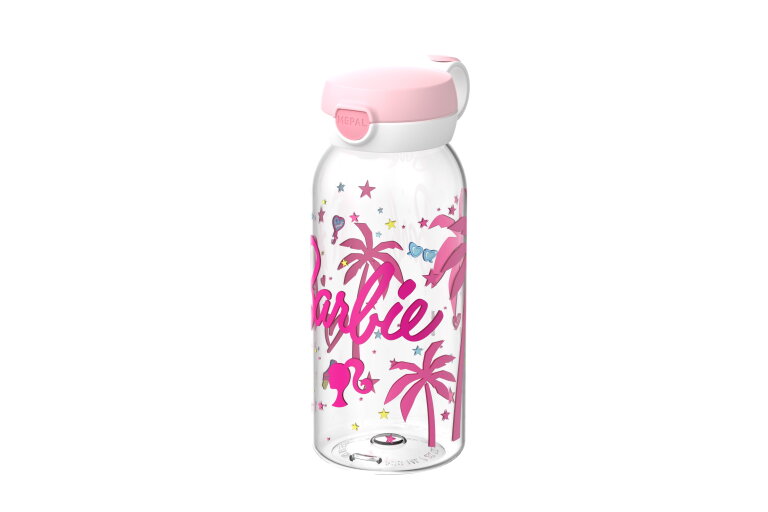 Campus drinkfles met flipdop 600 ml - Barbie