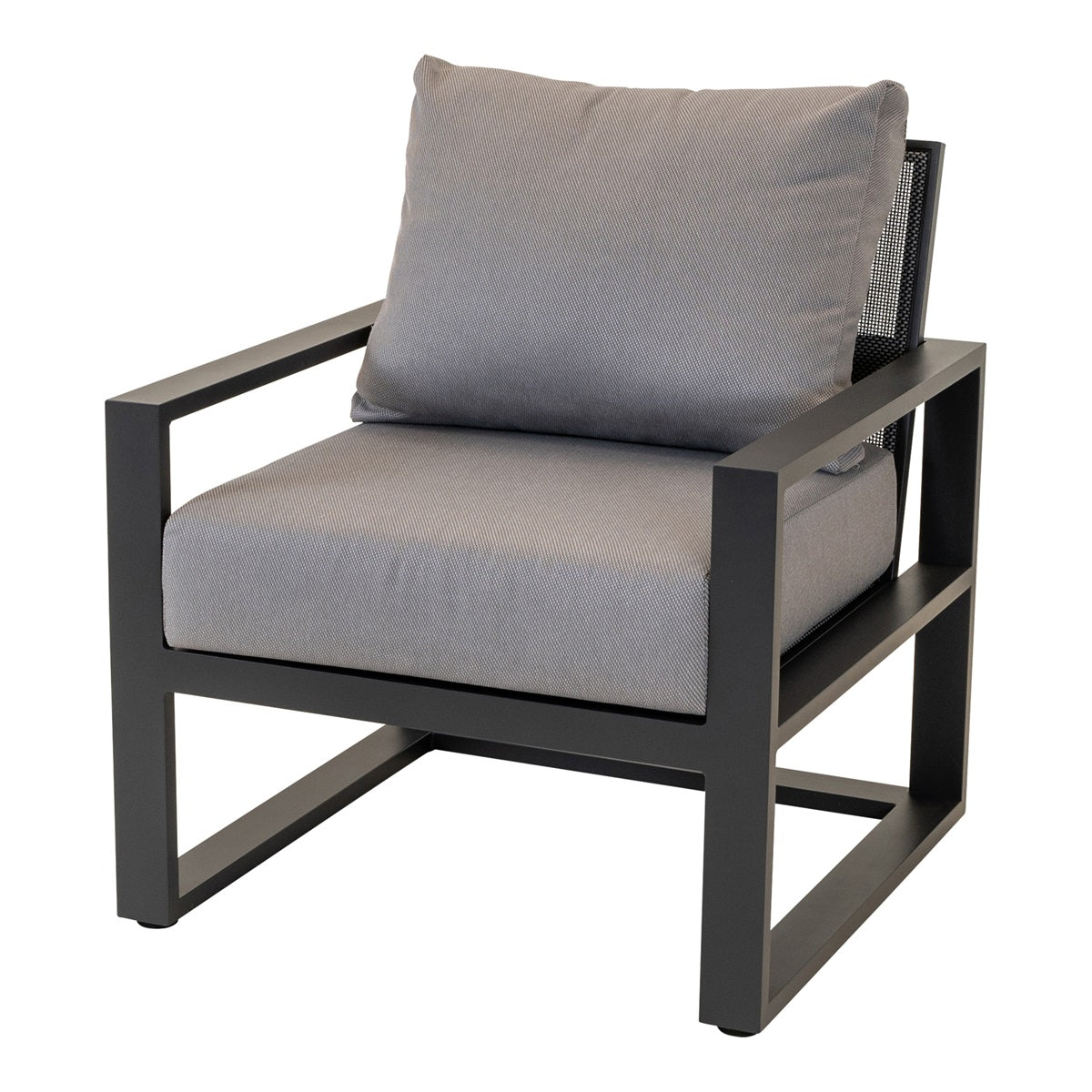 Lesli Living bistrostoel Tormenta - grijs - 78x80x86cm