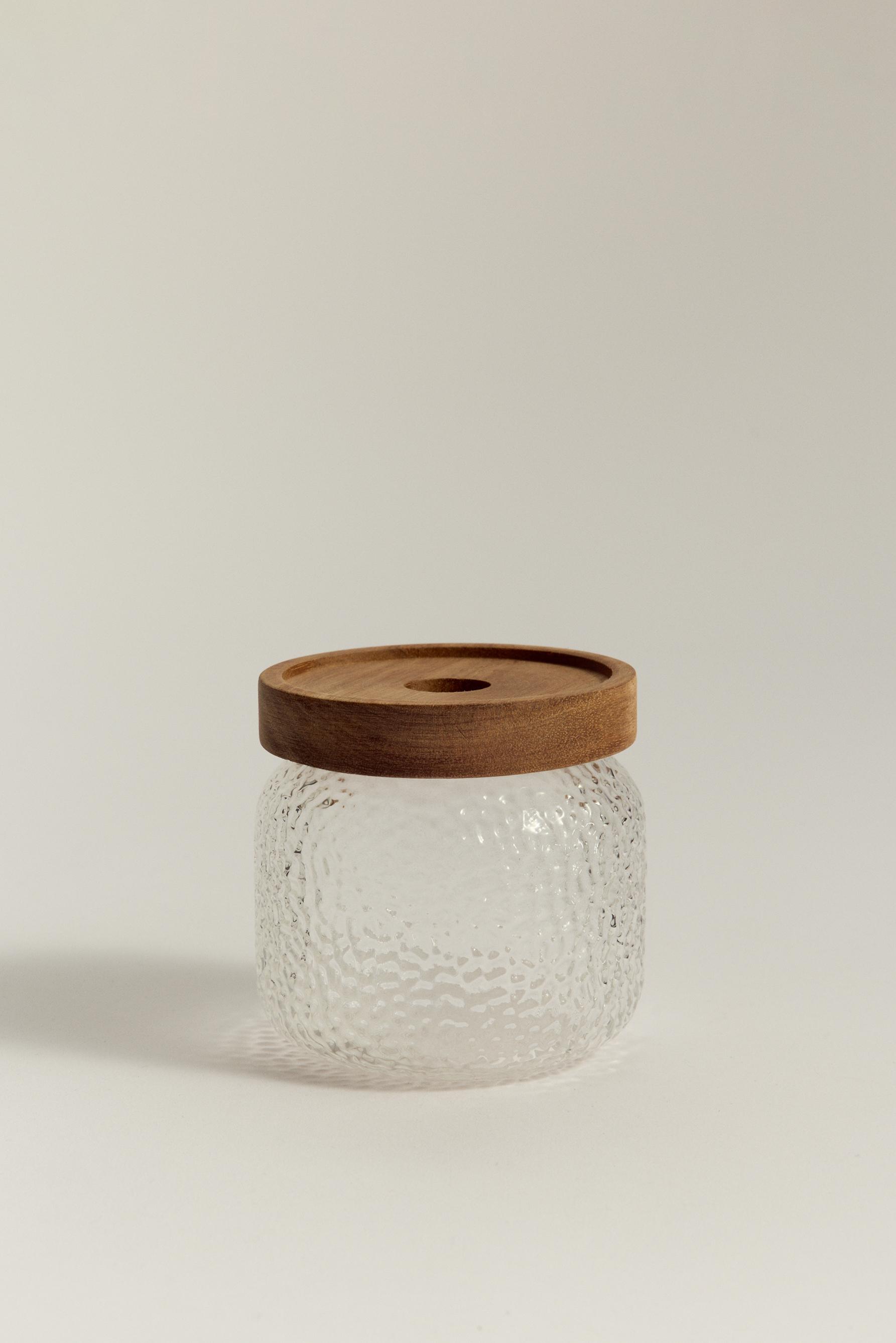Bote borosilicato textura 8 x 10