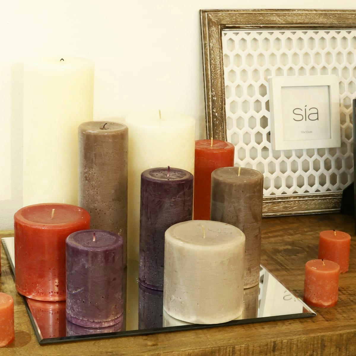 ANTIK - Bougie Antik L H15cm