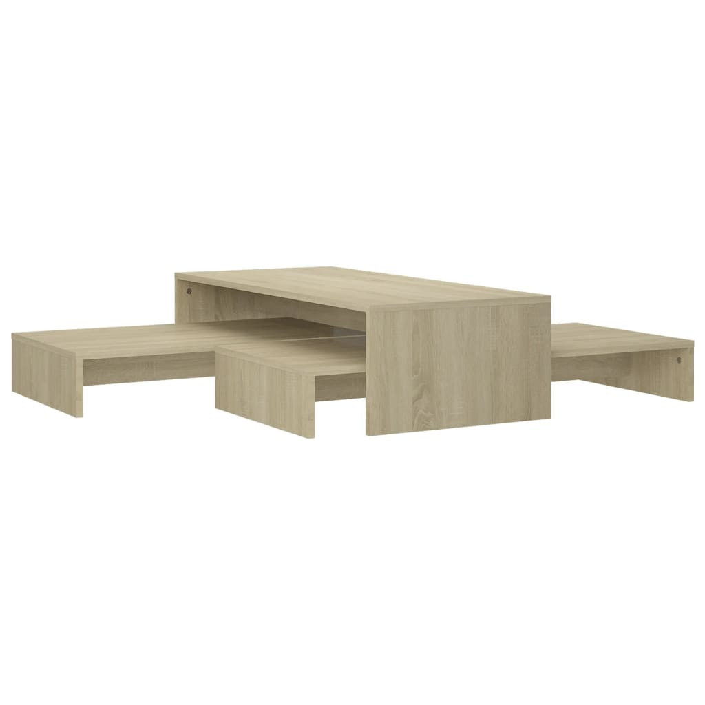 Stolik Kawowy Ława Stół Brązowy 100x100x26.5 Do Salonu Do Pokoju