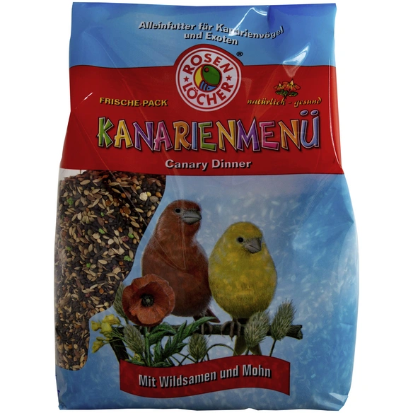 Vogelfutter, 600 g kg, Saaten/Hirse, für Kanarienvögel