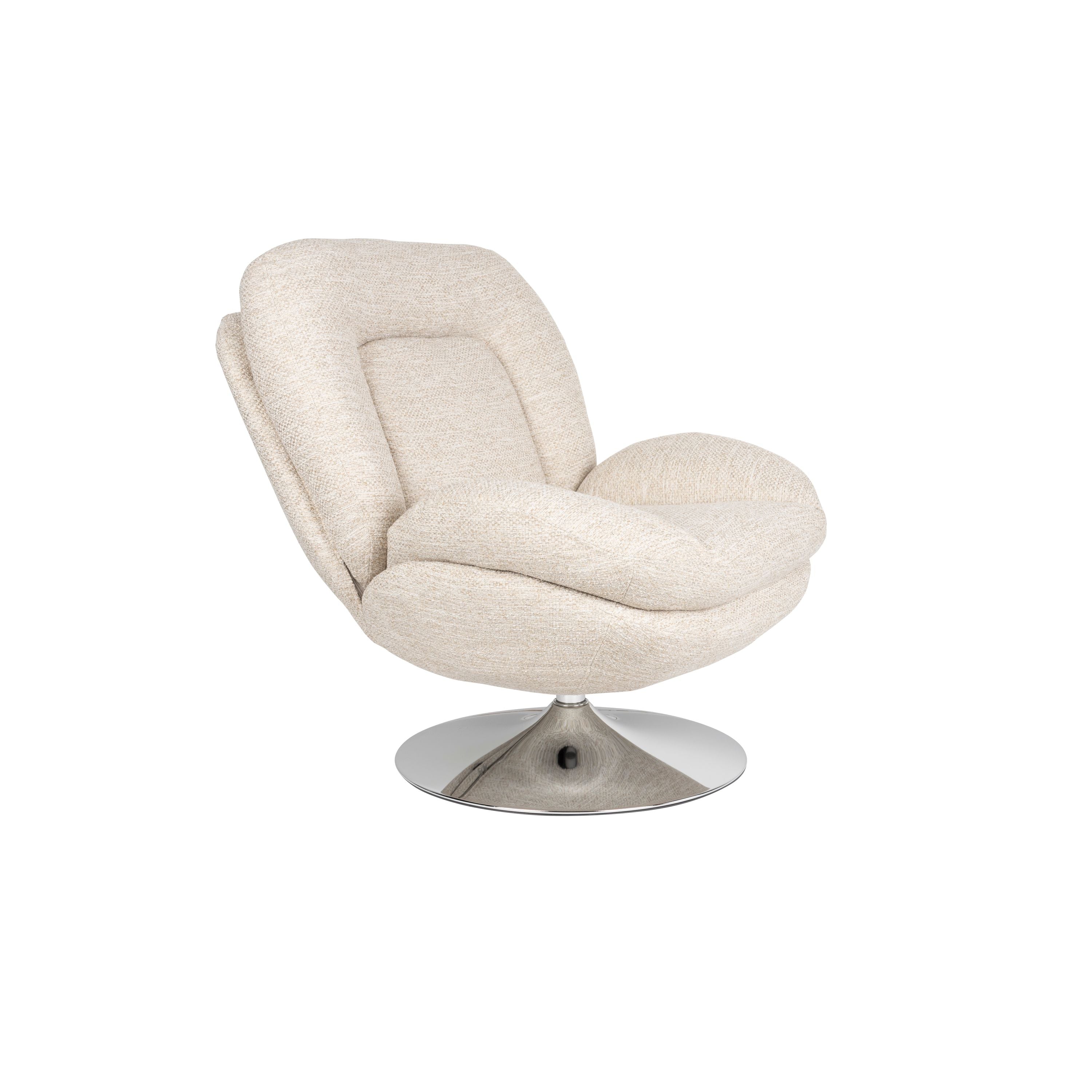 Housecraft Living Romy Fauteuil Draaibaar Taupe