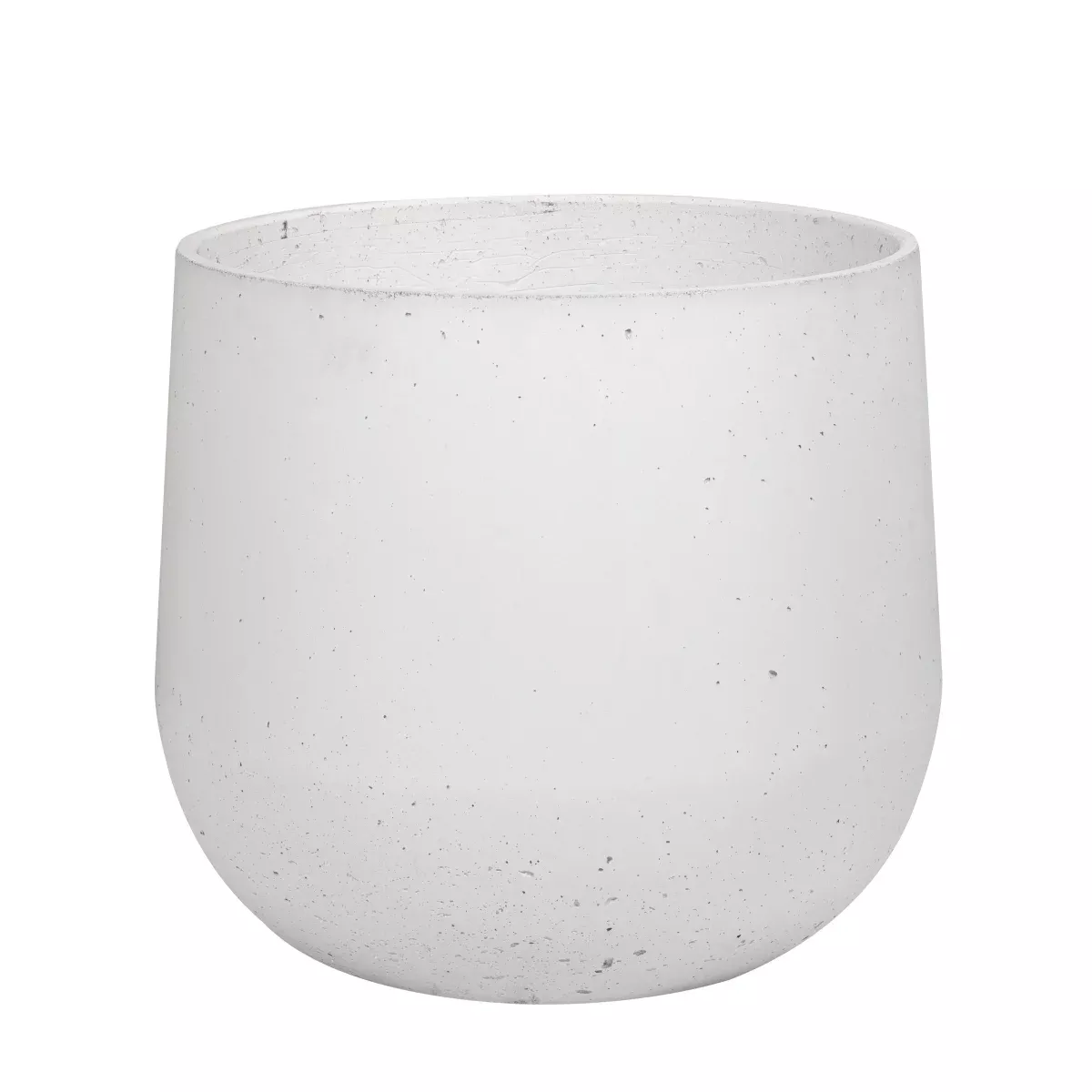 Donica Betonowa Zewnętrzna Zadora BOWL XL 115x100 cm bialy