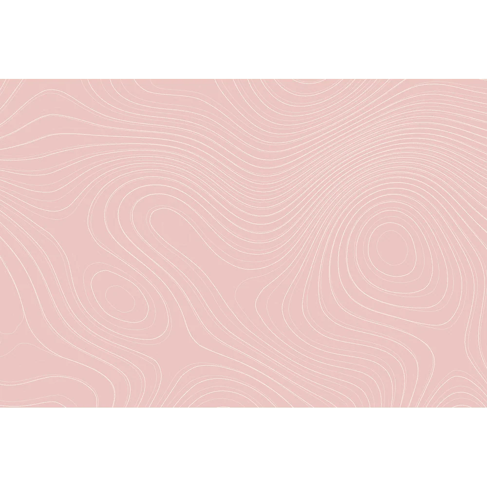 Papier peint panoramique XL ZENNA 400 x 270 cm rose poudré