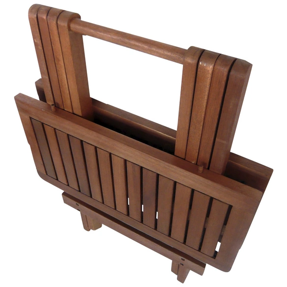 Gartentisch »Los Angeles«, mit Holz-Tischplatte, BxTxH: 50 x 50 x 51 cm
