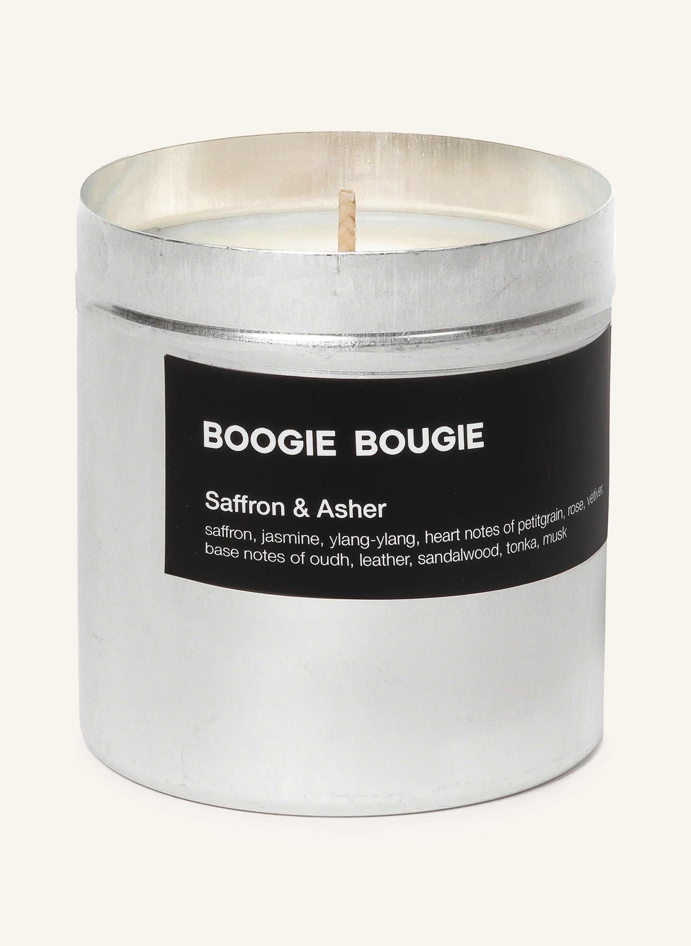 BOOGIE BOUGIE Duftkerze SAFFRON & ASHER