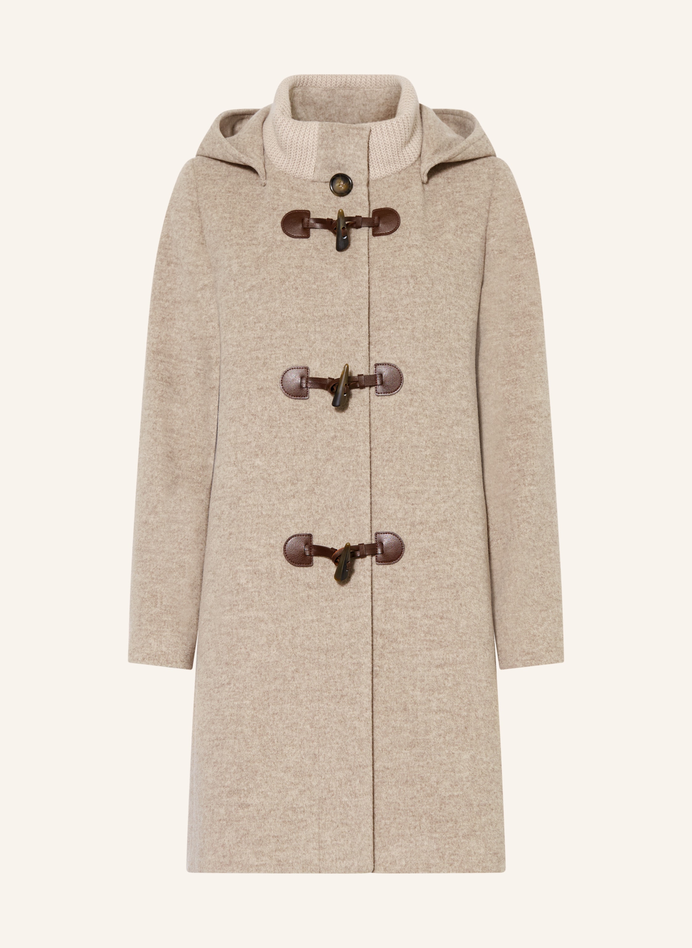 ICONS CINZIA ROCCA Dufflecoat im Materialmix