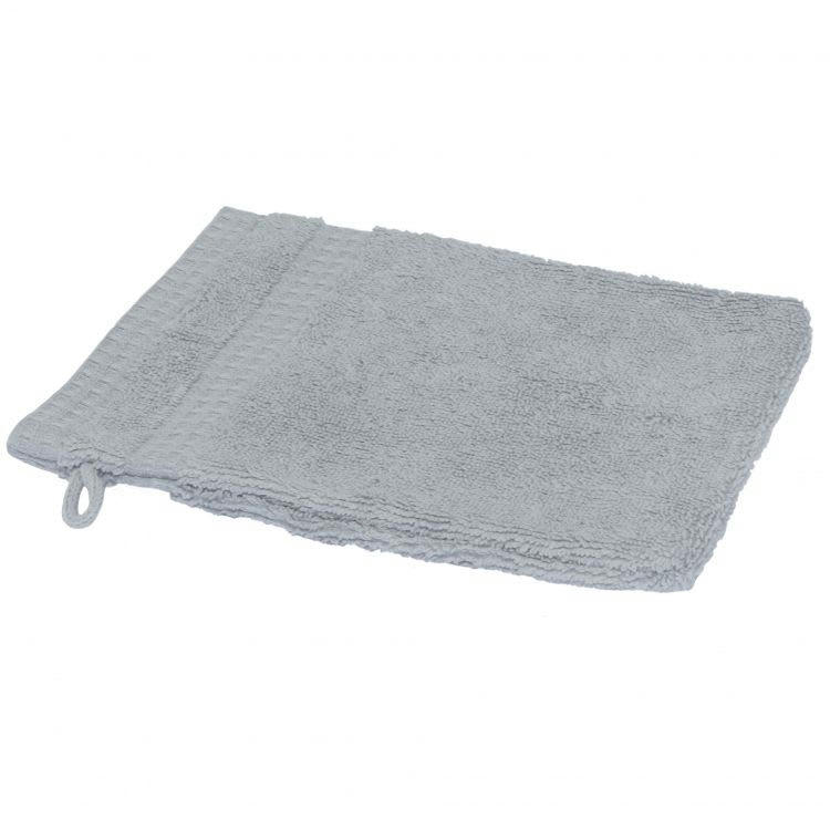 NATURAL - Gant de toilette en Coton Gris 16x21 cm
