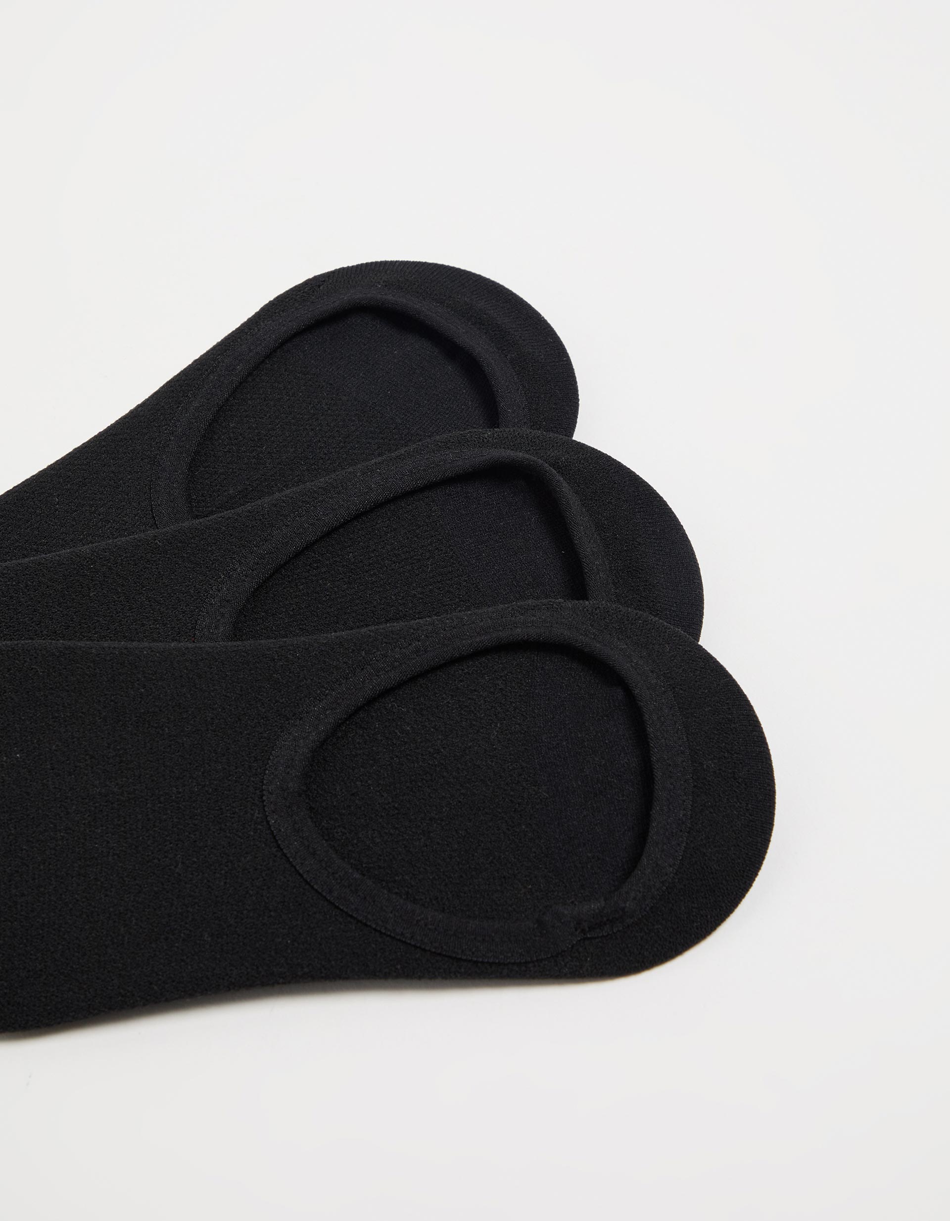 Pack 3 Pares de Meias Invisíveis, Mulher, Preto