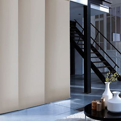 Kit rail et panneau japonais taupe l.220 x H.250 cm Madeco