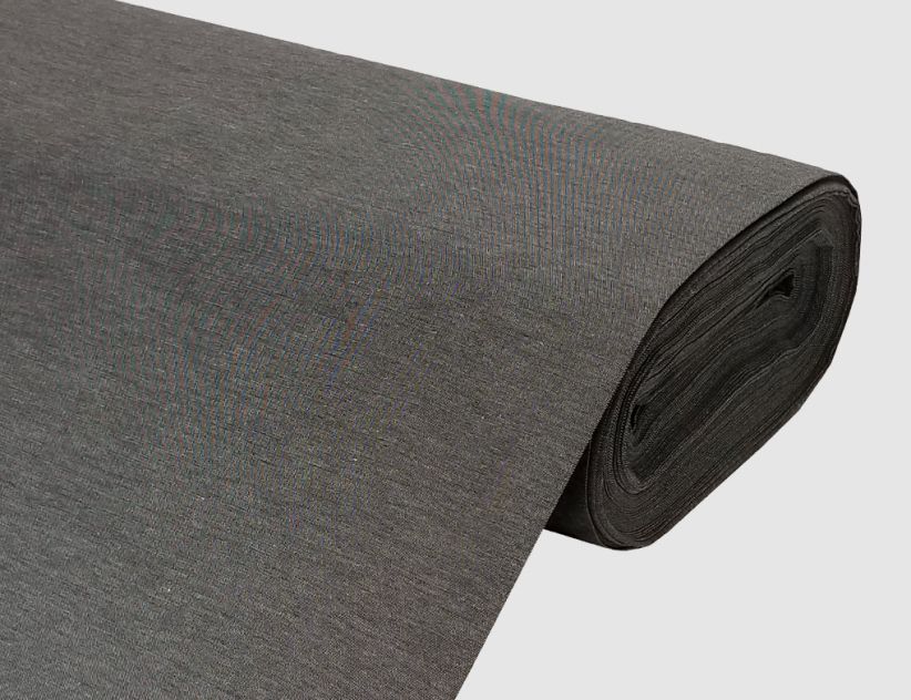 Dekostoff Uni Anthrazit 120 cm