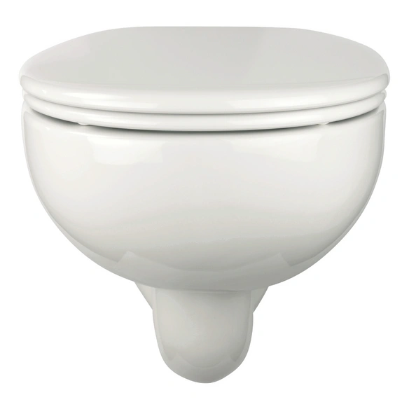 Wand WC, BxH: 35,5 x 35 cm, Keramik