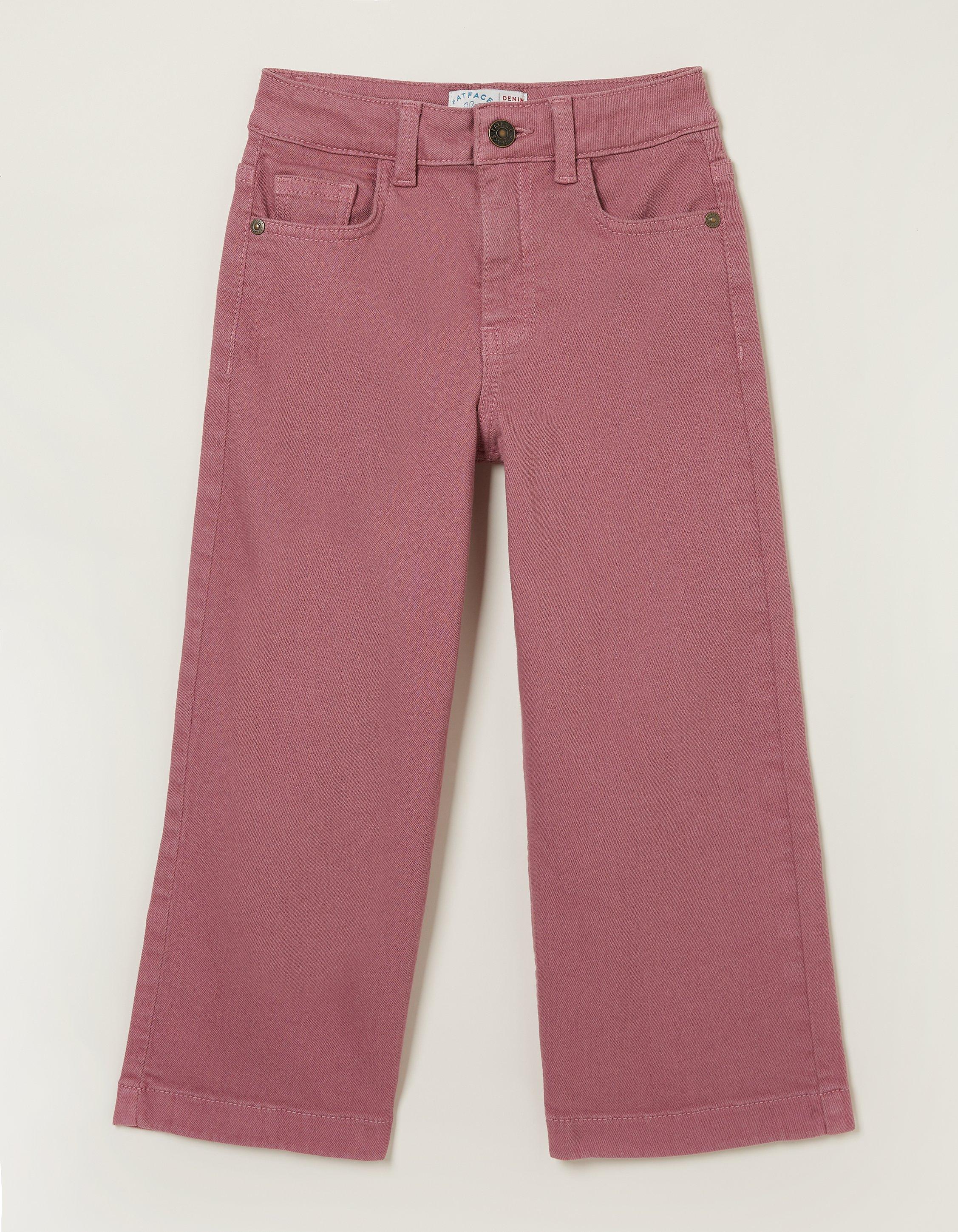 Willow Wide Leg Coloured Cropped Jeans