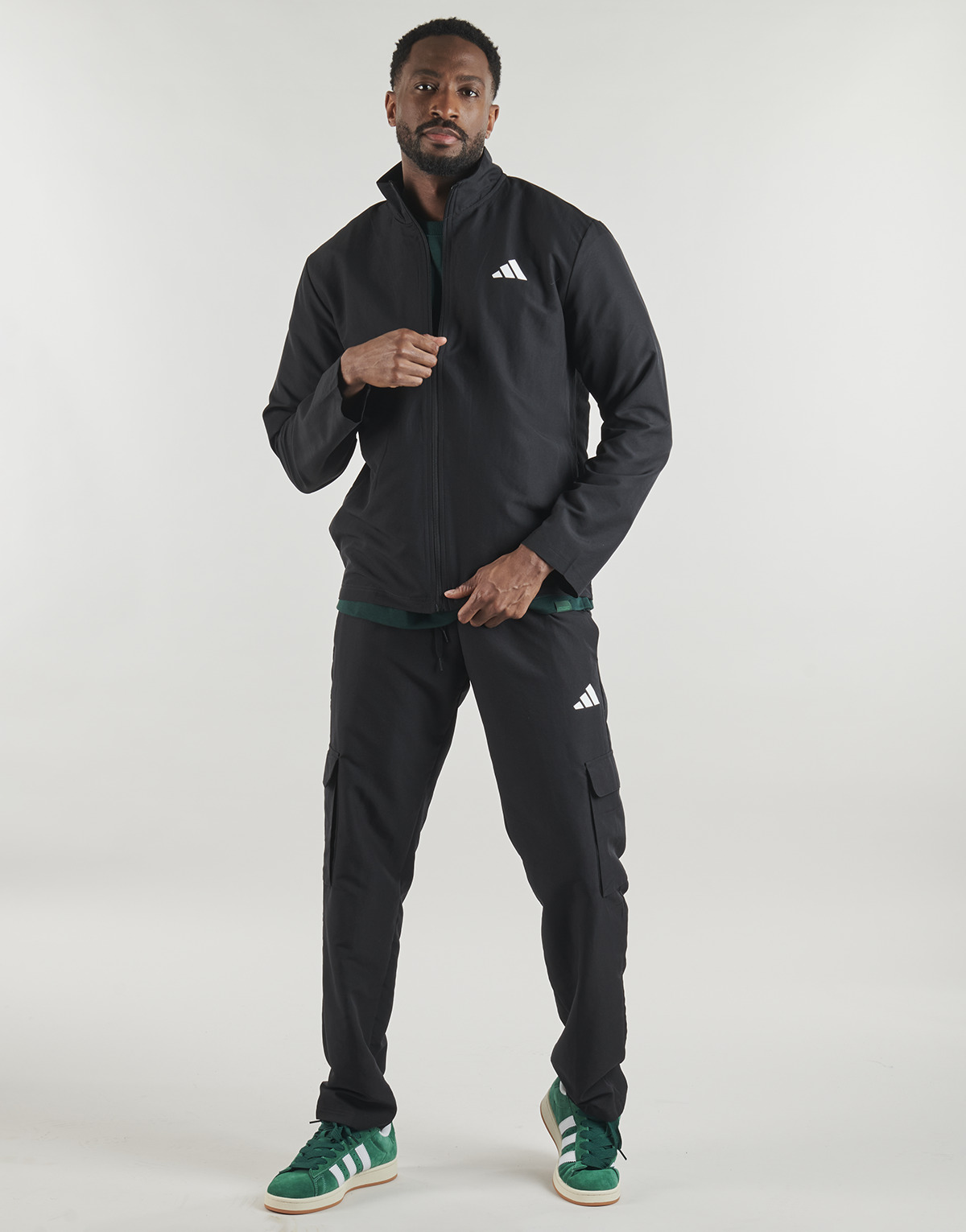 adidas - Sportswear Woven Cargo Tracksuit - Black