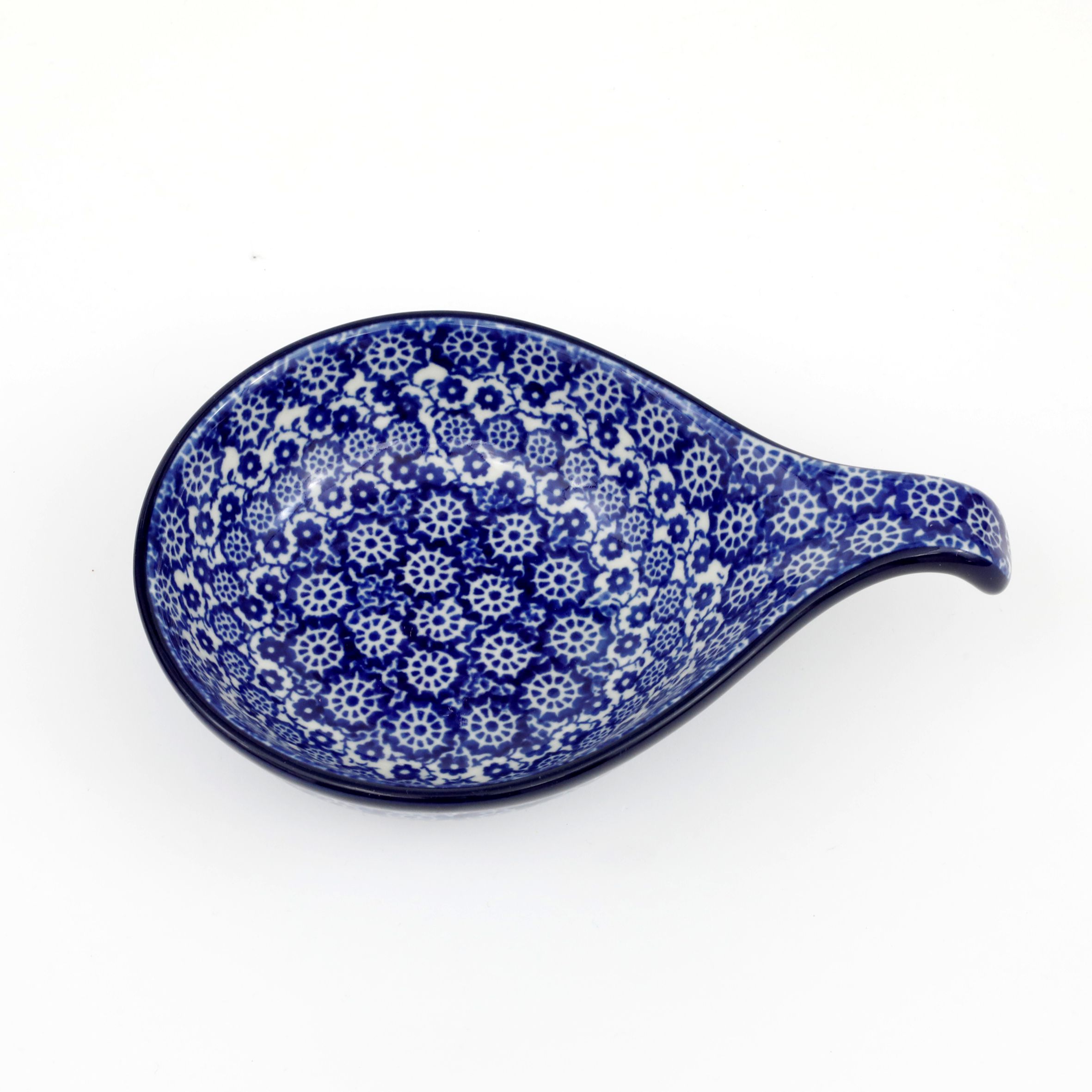 Kokilka ceramiczna 174 2615X Kobaltowa koronka