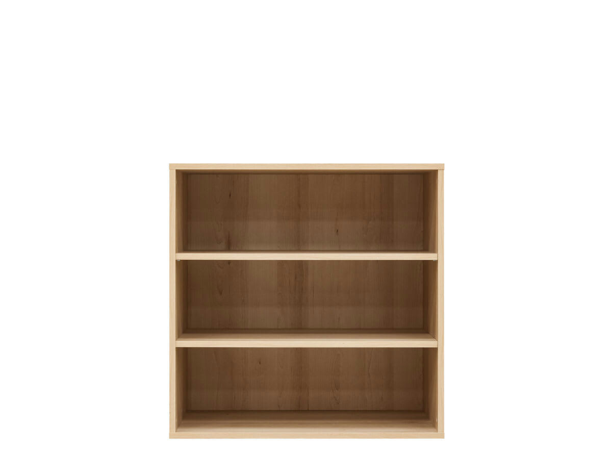 LUCAS - Bibliothèque pour lit mezzanine mi-hauteur en panneaux de particules c